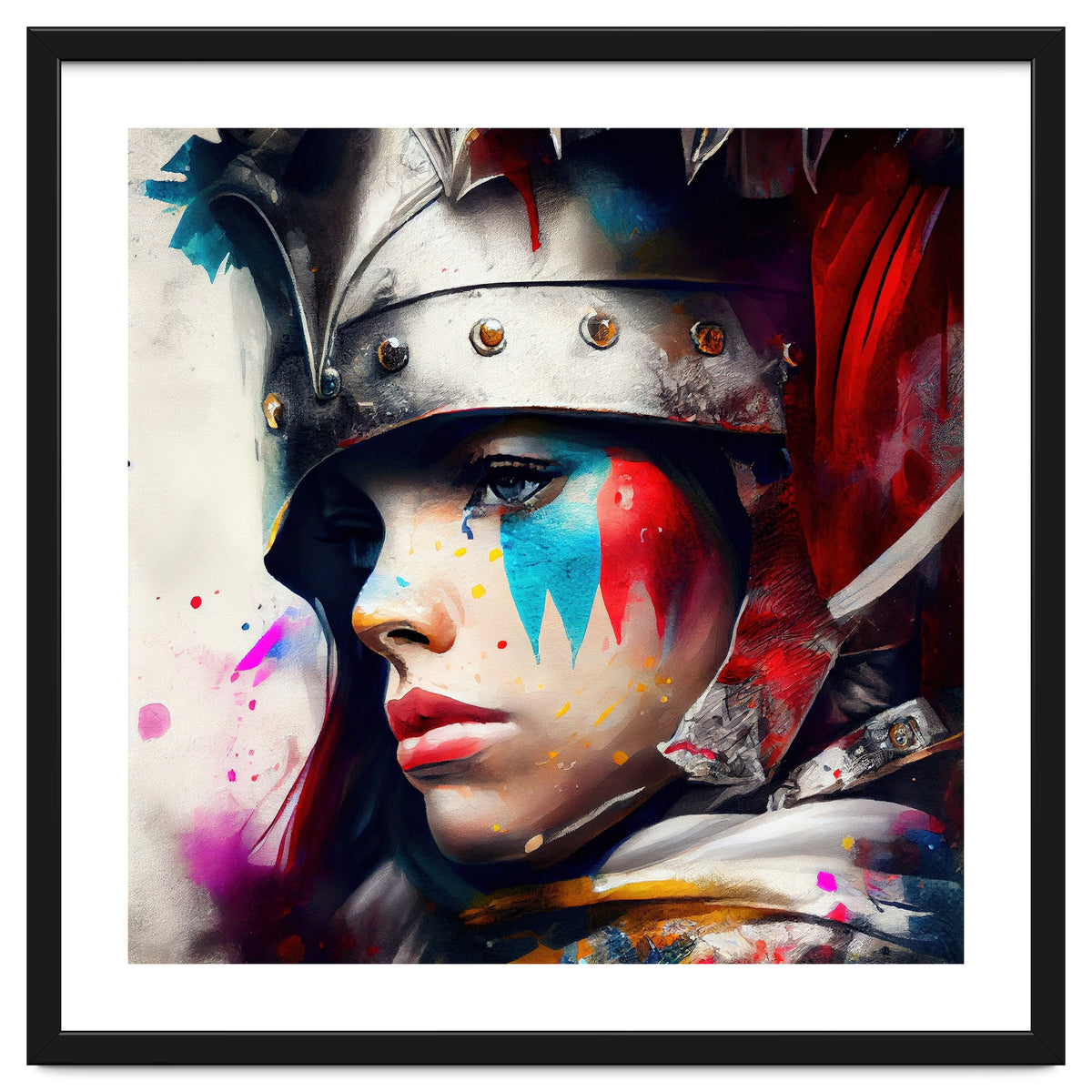 Powerful Medieval Warrior Woman #1