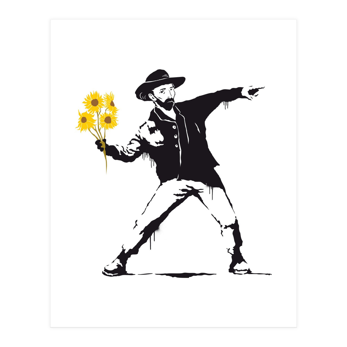 Vincent Sunflowers (Print Only)