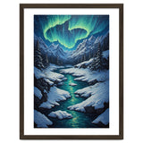 Ethereal Northern Lights: Arctic Winter Valley thumbnail