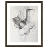 Abstract Black And White Swirling Lines Art thumbnail