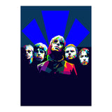 OASIS British Rock Band Art WPAP Trending Now (Print Only) thumbnail