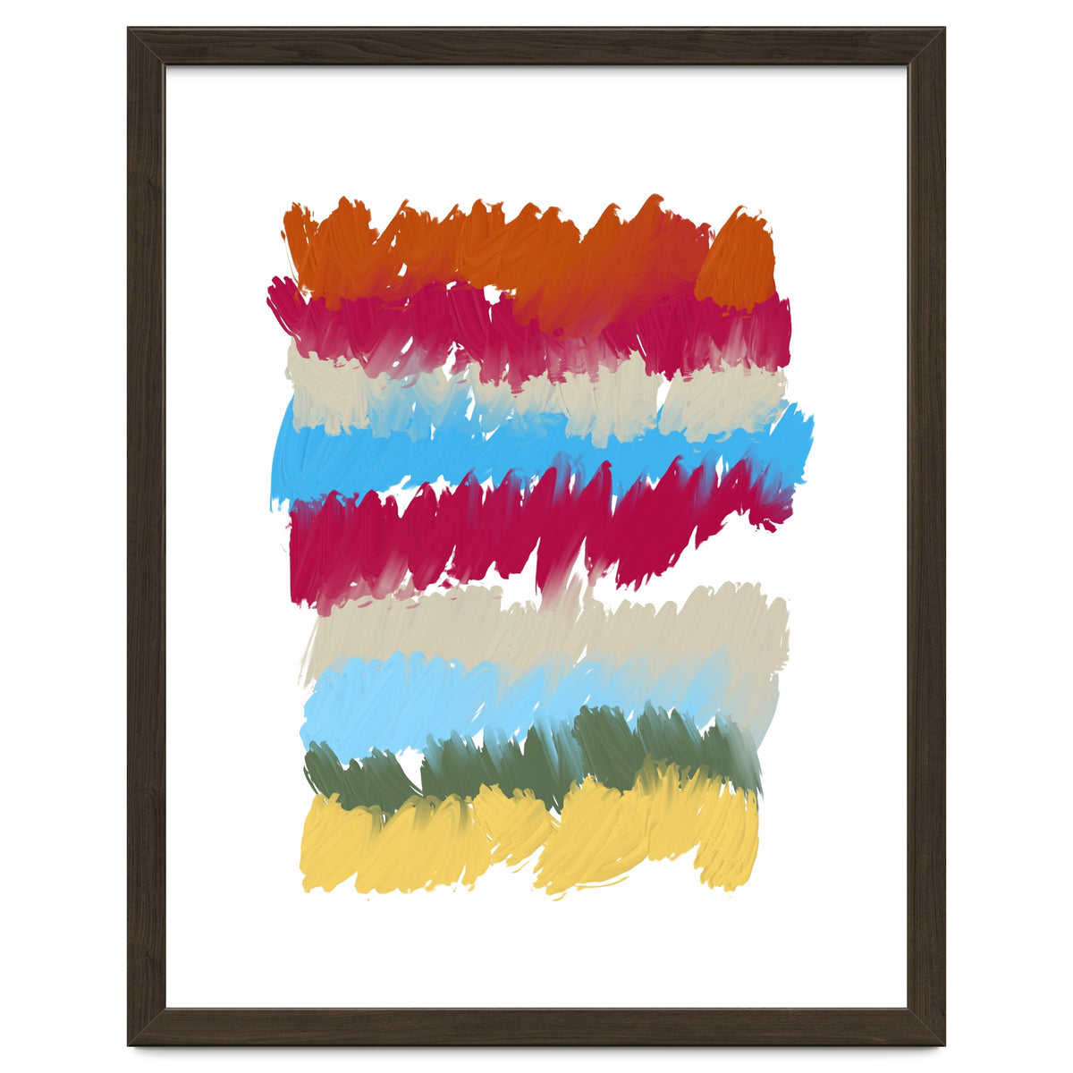 Abstract Color Palette Study