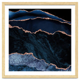 Navy & Rose Gold Agate Texture 02 thumbnail