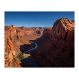 Canyon Majesty: River Through the Red Rocks (Print Only) thumbnail