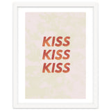 Kiss Kiss Kiss Love Typography thumbnail