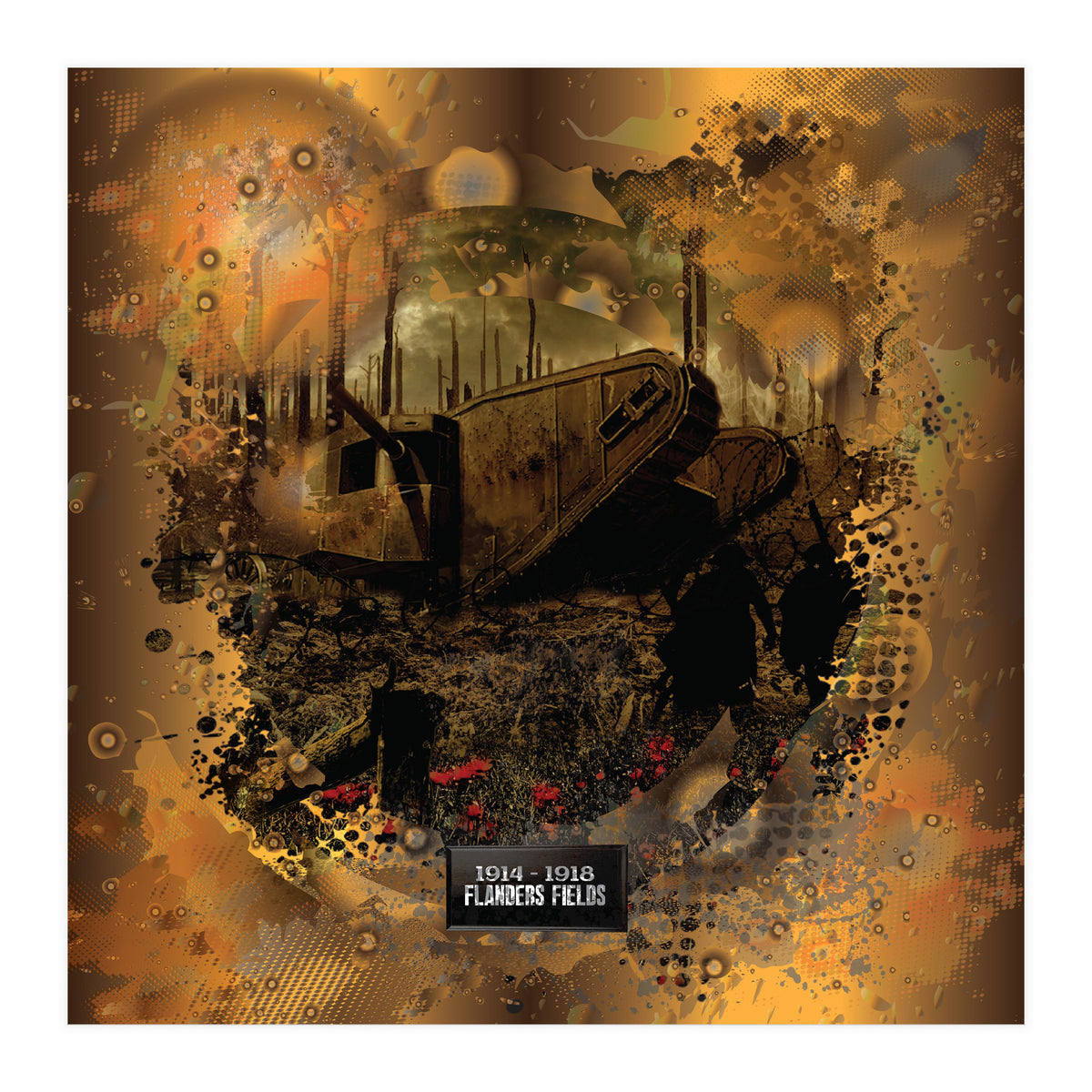 In Flanders Field WW1 (Print Only)