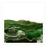 Green & Gold Agate Texture 25  (Print Only) thumbnail