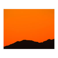 Sunset over the Mountains of Eilat I (Print Only)