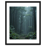 Ethereal Misty Forest in the Rain thumbnail