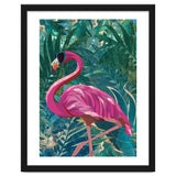 Flamingo in the jungle thumbnail