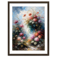 Ethereal Summer Garden Oil Painting