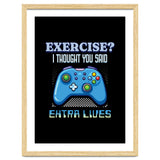 Exercise I Thought You Said Extra Lives – Gamer Humor Gift for Video Game Lovers thumbnail