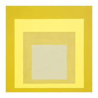 JOSEF ALBERS - HOMAGE TO THE SQUARE YELLOW WHITE (Print Only)