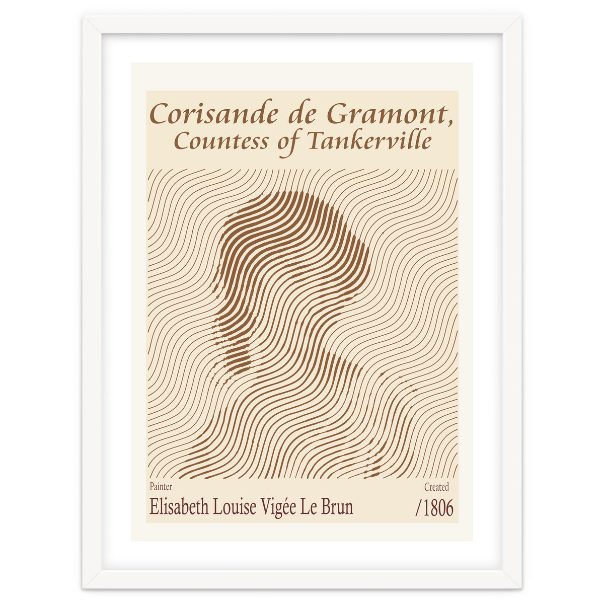 Corisande De Gramont, Countess Of Tankerville – Elisabeth Louise 1806