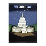 Washington, White House at Night (Print Only) thumbnail