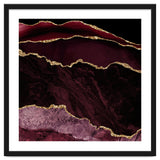 Burgundy & Gold Agate Texture 02 thumbnail