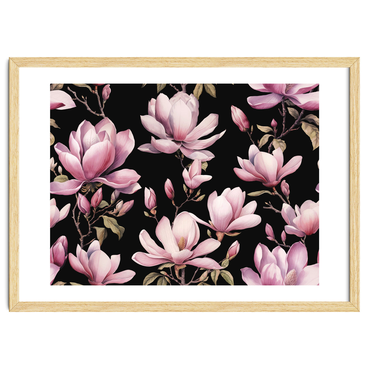 Magnolia Spring Romance Black