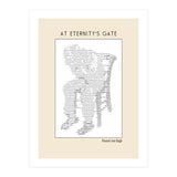 At Eternity’s Gate Vincent Van Gogh – Ascii Art (Print Only) thumbnail