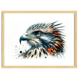 Vibrant Eagle Close Up Portrait thumbnail