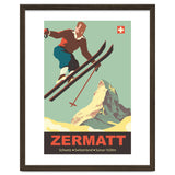 Ski Jump on Zermatt, Switzerland thumbnail