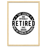 The Legend Has Officially Since 2025 Funny Retirement thumbnail