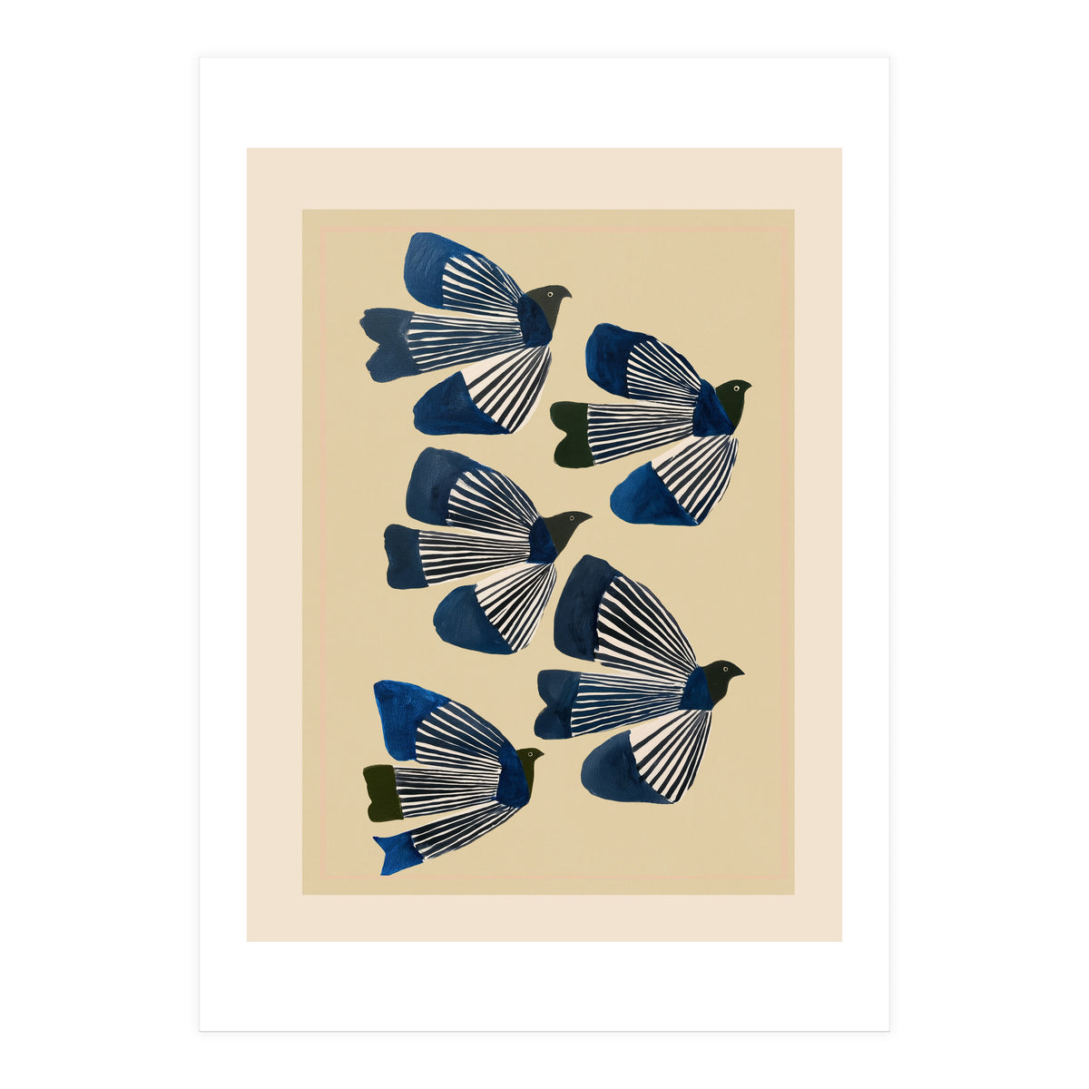 Birds In Flight (Print Only)