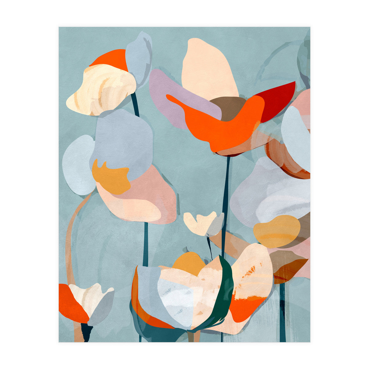 Layered Bloom (Print Only)