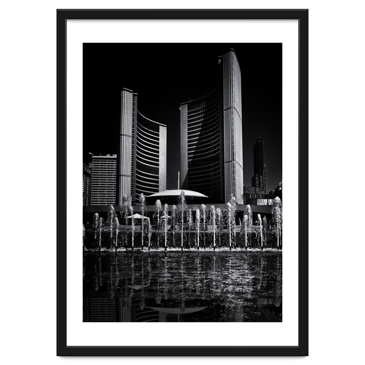 Toronto City Hall No 25 Reflection