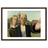 American Gothic - Grant Wood - Selfie thumbnail