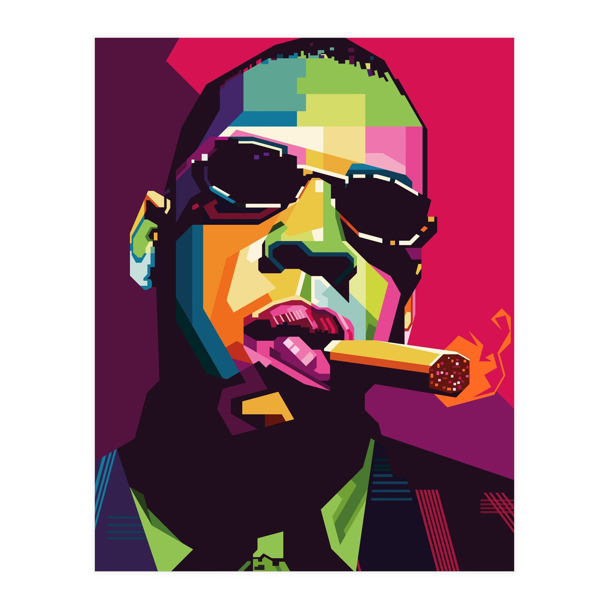 Jay Z Style WPAP (Print Only)