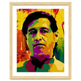 Cesar Chavez Colorful Abstract Art thumbnail