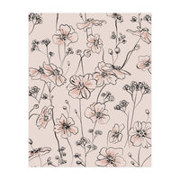 Wild Roses Floral Pattern (Print Only)