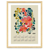 Calendar 2025 colorful orchid thumbnail