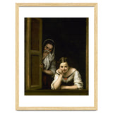 Bartolome Esteban Murillo:Two Women at a Window, c.1655/1660. National Gallery of Art Washington DC. thumbnail