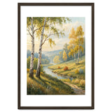 Golden Autumn Birch: A Riverside Walk thumbnail