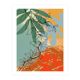 Abstract Leaves Close Up 2 (Print Only) thumbnail