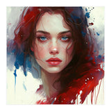 Modern Fairy Tale Blue Eyed Portrait (Print Only) thumbnail