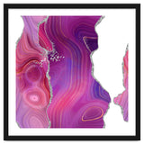 Magenta & Silver Agate Texture 05 thumbnail