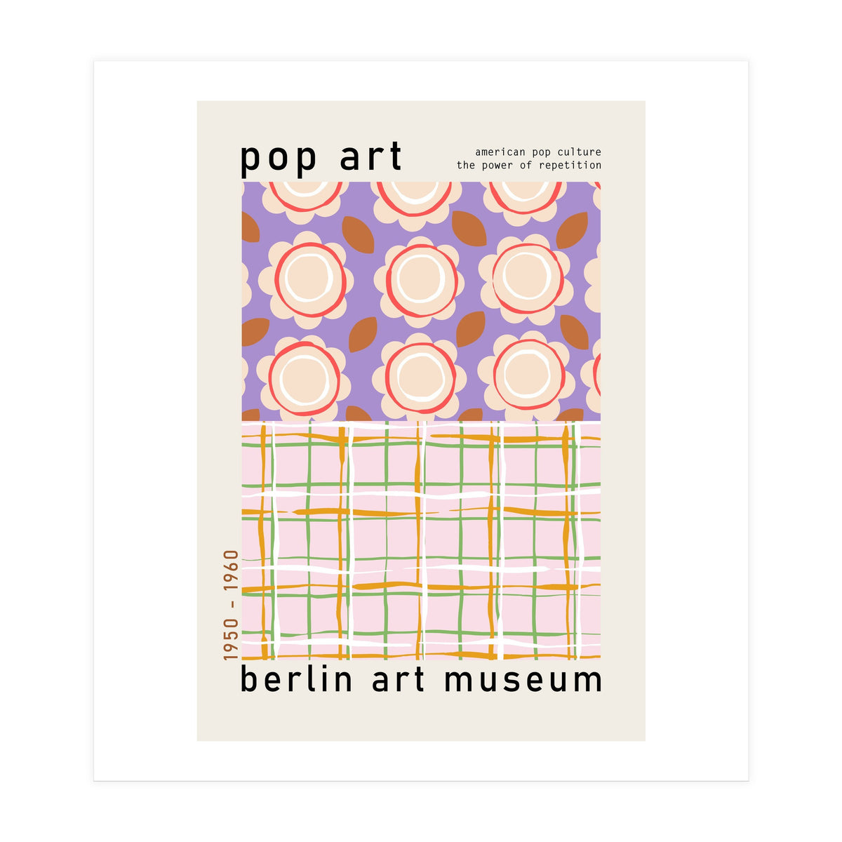 berlin art museum pop art (Print Only)