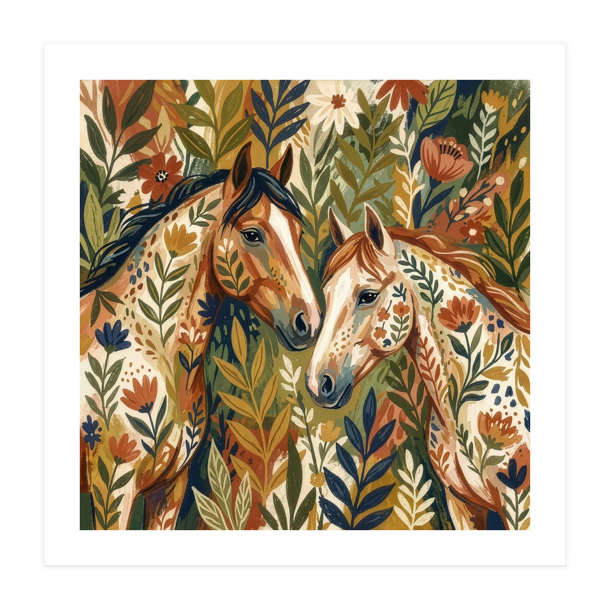 Wildflower Horse Whispers (Print Only)