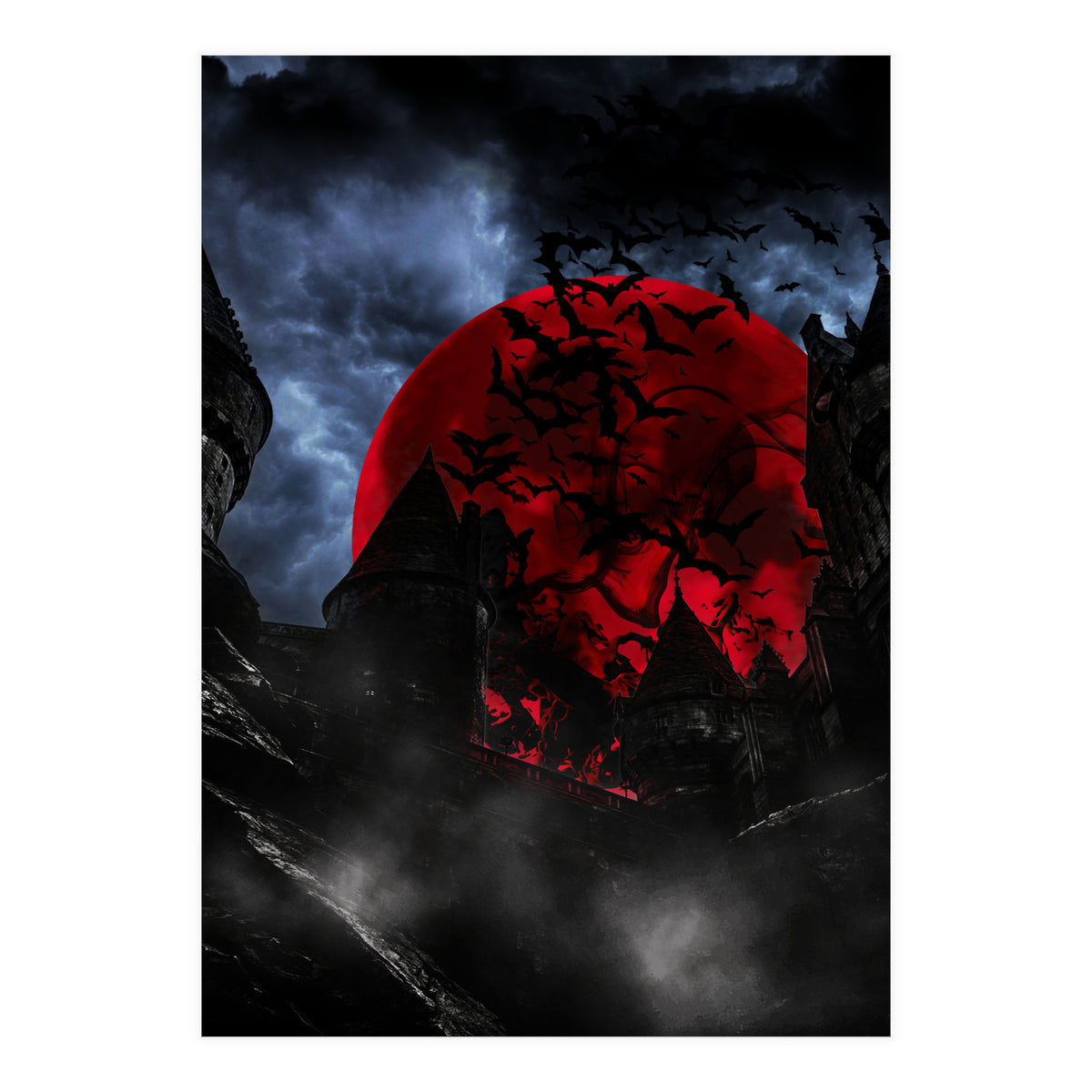 Castle Bats (Print Only)