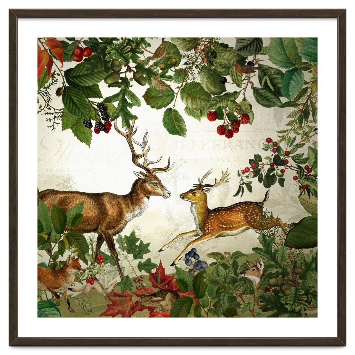 Nostalgic Autumn guardians of the forest 2