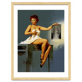 Pin Up Sexy Girl At The Doctor thumbnail