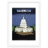 Washington, White House at Night thumbnail