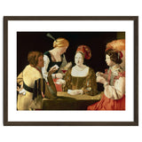 French school. The Cheater with the Ace of Diamonds. Le Tricheur à l'As de Carreaux. 17th century... thumbnail
