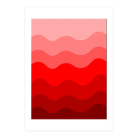 Red gradient design  (Print Only)