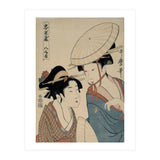 Kitagawa Utamaro (Copy); Takamizawa / 'Hachi-damme (Act VIII)', 1798-1799; 20th century. (Print Only) thumbnail