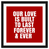 Our love is built to last forever thumbnail