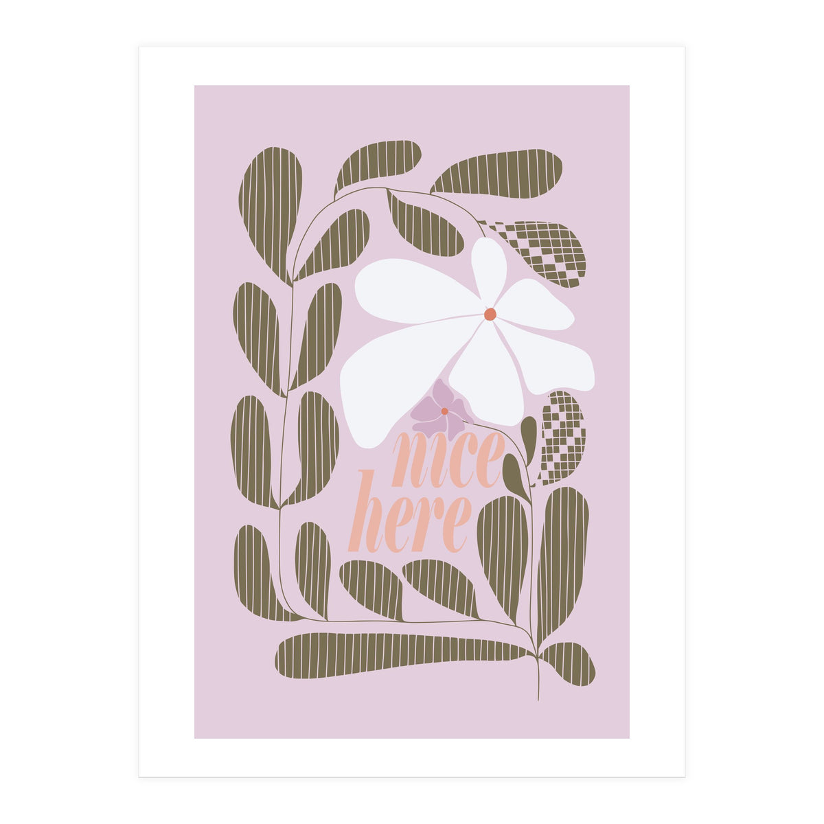 Nice here (Print Only)