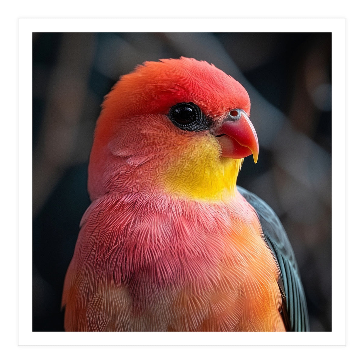 Vibrant Tropical Bird  (Print Only)